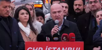 CHP, Esenyurt'ta Kayyum'a Karşı Nöbet Tutuyor