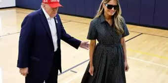 Melania Trump'ın seçim günü görüntüsü tartışma yarattı: Dublör mü, gerçek mi?