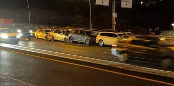 Pursaklar'da Zincirleme Trafik Kazası: 2 Yaralı