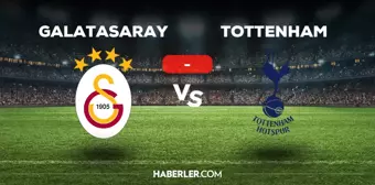 Galatasaray Tottenham maçı kaç kaç, bitti mi? MAÇ SONUCU! GS Tottenham golleri kim attı, canlı maç anlatımı!