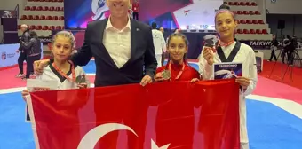 Arnavutluk'ta Tekvando Şampiyonası: Türkiye 1 Altın ve 2 Bronz Madalya Kazandı