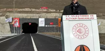 Bakan Uraloğlu, Aşık Şenlik Tüneli ve Bağlantı Yolu Açılış Töreni'nde konuştu Açıklaması