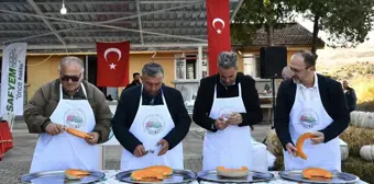 Kızıldamlar Köyü'nde 7. Kestane Kabağı Festivali Coşkuyla Kutlandı