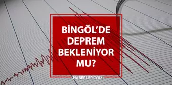 Bingöl'de deprem bekleniyor mu? Korkutan açıklama