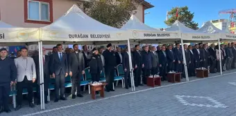 Durağan'da konutlara ilk doğal gaz verildi