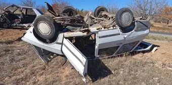 Kırşehir'de Trafik Kazası: 1 Ölü, 3 Yaralı