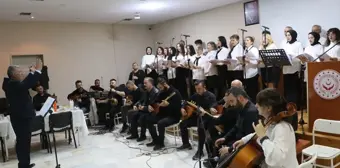 Havza'da Türk Halk Müziği Korosu İlk Konserini Verdi