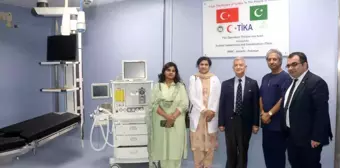 TİKA, Pakistan'daki Cinnah Hastanesine Ultrason Cihazı Temin Etti