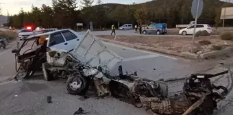 Burdur'da Trafik Kazası: 6 Yaralı