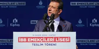 İmamoğlu, Belediyeler Birliği organizasyonunda '2028'i işaret etti, birilerini tehdit etti