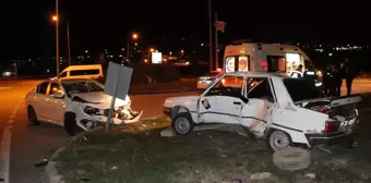 Samsun'da Trafik Kazası: 1 Yaralı