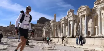 Sagalassos Antik Kenti'nde Uluslararası Koşu Etkinliği Düzenlendi