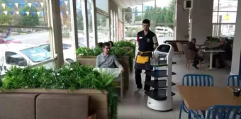 Karabük'te Kafe Robot Servis Hizmeti Başlattı