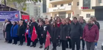 Iğdır'da İşten Çıkarılan İşçiler, Atatürk'ü Anma Etkinliği Düzenledi