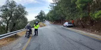 Aydın'da Jandarmadan Motosiklet Denetimi: 'Kaskımla Güvendeyim' Projesi