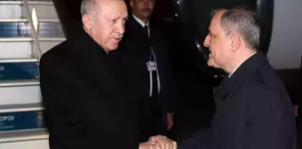 Cumhurbaşkanı Erdoğan Azerbaycan'da