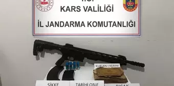 Kars'ta Tarihi Eser Operasyonu: Eski Kur'an-ı Kerim ve Sikkeler Ele Geçirildi