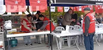 CHP, Atatürk'ü Anmak İçin Lokma Dağıttı ve Milli Ağaçlandırma Günü Etkinlikleri Düzenlendi