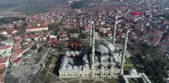 Selimiye Camii'nde Restorasyon Çalışmaları Tüm Hızıyla Devam Ediyor