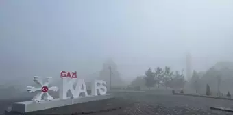 Kars'ta Yoğun Sis ve Soğuk Hava Hayatı Olumsuz Etkiledi