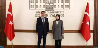 Gölpazarı'nın Yeni Kaymakamı Feyza Nur Kılıç'tan Vali Aygöl'e Ziyaret