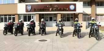 Amasya'da Motosikletli Trafik Ekiplerine Sertifika Töreni