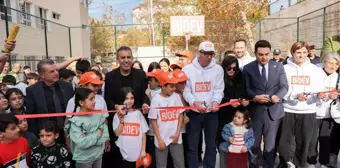 BİDEV 10'uncu basketbol sahasını Adıyaman'da açtı