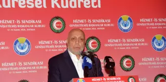 HAK-İŞ Başkanı Arslan: Kendi ayaklarımız üzerinde durabilecek Türkiye'yi inşa etmek zorundayız