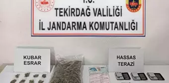 Tekirdağ'da Kaçak Makaron ve Uyuşturucu Operasyonu