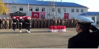 Atış eğitimi sırasında şehit olan polis için tören düzenlendi