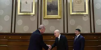 Cumhurbaşkanı Erdoğan, MHP Genel Başkanı Bahçeli ile görüştü