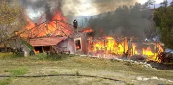 Burdur'da Yangın: 75 Yaşındaki Adam Yaralandı, Ev Kullanılamaz Hale Geldi