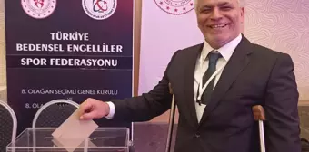 Alpaslan Erkoç, Bedensel Engelliler Spor Federasyonu Başkanı Seçildi