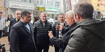 AK Parti Milletvekili Ercan Öztürk Gümüşova'da Temaslarda Bulundu