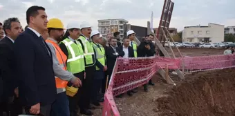 Batman Üniversitesi Diş Hekimliği Hastanesi İçin Çivi Çakma Töreni Düzenlendi