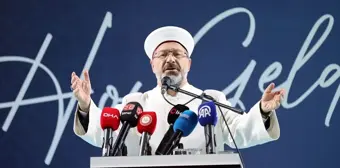 Diyanet İşleri Başkanı Erbaş: Kudüs'te Soykırım Yapılıyor