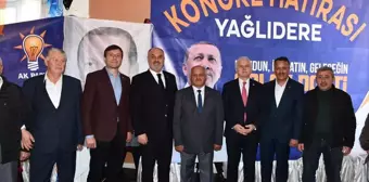 Ali Kara, AK Parti Yağlıdere İlçe Başkanlığına Yeniden Seçildi