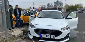 Diyarbakır'da Otomobil Kazası: 1 Yaralı