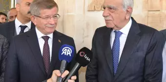 Davutoğlu, Ahmet Türk ile Görüştü