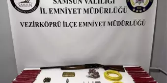 Samsun'da Tarihi Eserler ve Patlayıcılar Ele Geçirildi