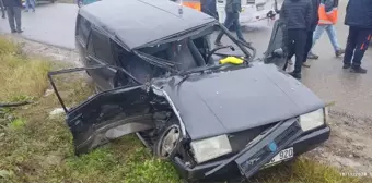 Düzce'de Trafik Kazası: 2 Yaralı