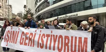 Kartal Belediyesi'nde İşten Çıkarma Protestosu