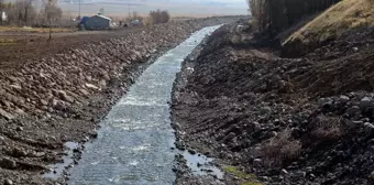 Muş'ta Tarım Arazileri İçin Dere Islah Çalışmaları Başladı