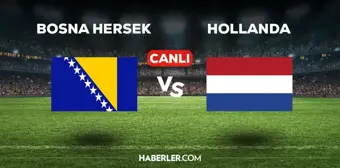 Bosna Hersek Hollanda CANLI izle! (ŞİFRESİZ) Bosna Hersek Hollanda maçı hangi kanalda, canlı yayın nerede ve nasıl izlenir?