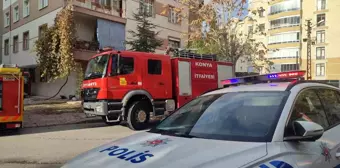 Konya'da Apartman Bodrumunda Yangın Paniğe Neden Oldu