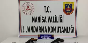 Manisa'da Ruhsatsız 9 Tabanca Ele Geçirildi, 1 Kişi Tutuklandı