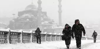 İstanbul'da kar yağışı için tarih verildi