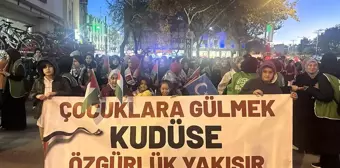 İHH'dan Filistinli Çocuklar İçin Destek Yürüyüşü