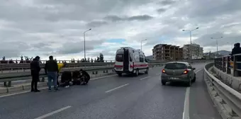 Kuşadası'nda motosiklet kazası: Bir yaralı