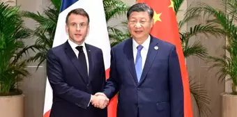 Xi Jinping ve Emmanuel Macron'dan Güçlü İkili İlişkiler Vurgusu